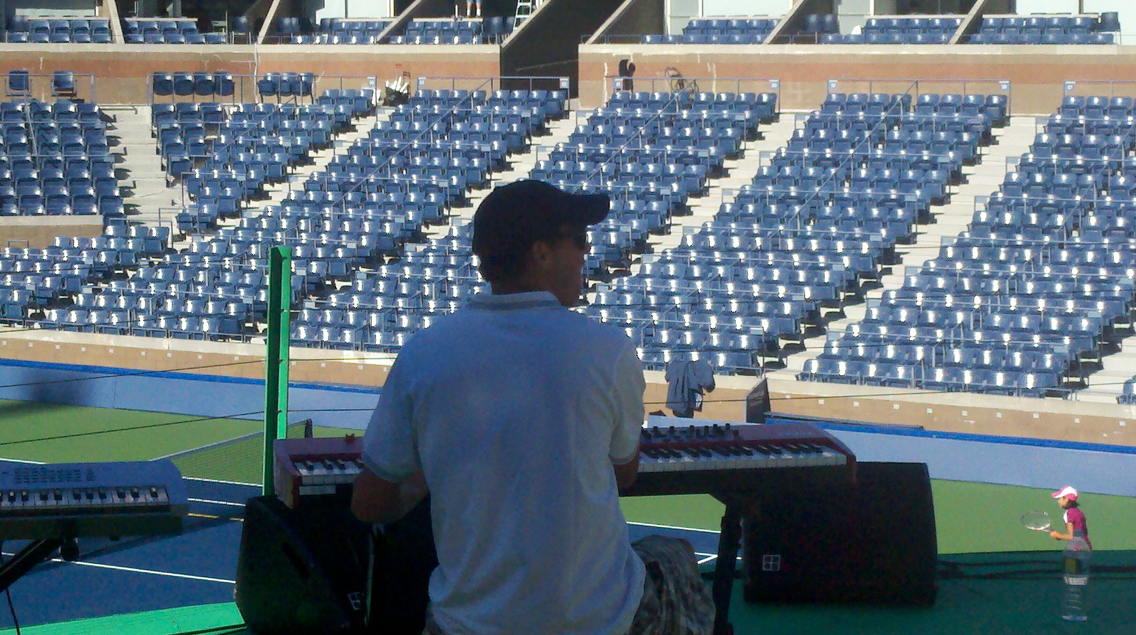 Bob Jamming On Keyboard