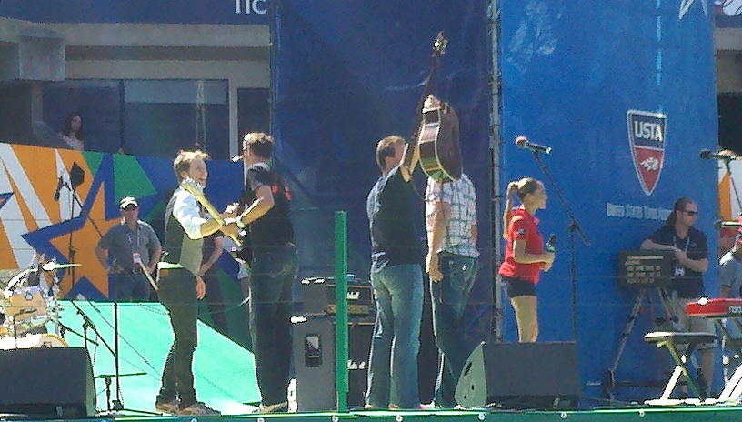 Bryan Bros. Band Performing "Let It Rip" at the 2010 Arthur Ashe Kids' Day