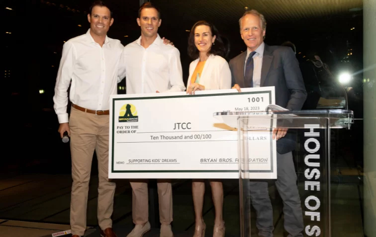 Bob and Mike donate $10,000 to JTCC