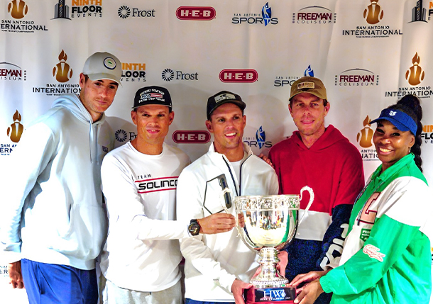 Bryan Brothers Light Up 1st San Antonio International Team Tennis Championships